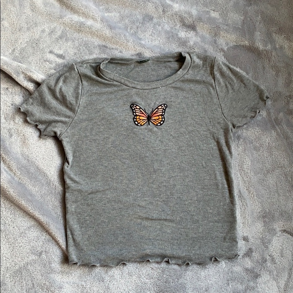Brandy Melville butterfly top